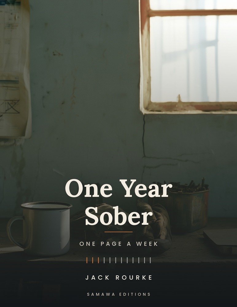 One Year Sober, a weekly check-in journal for long-term recovery.