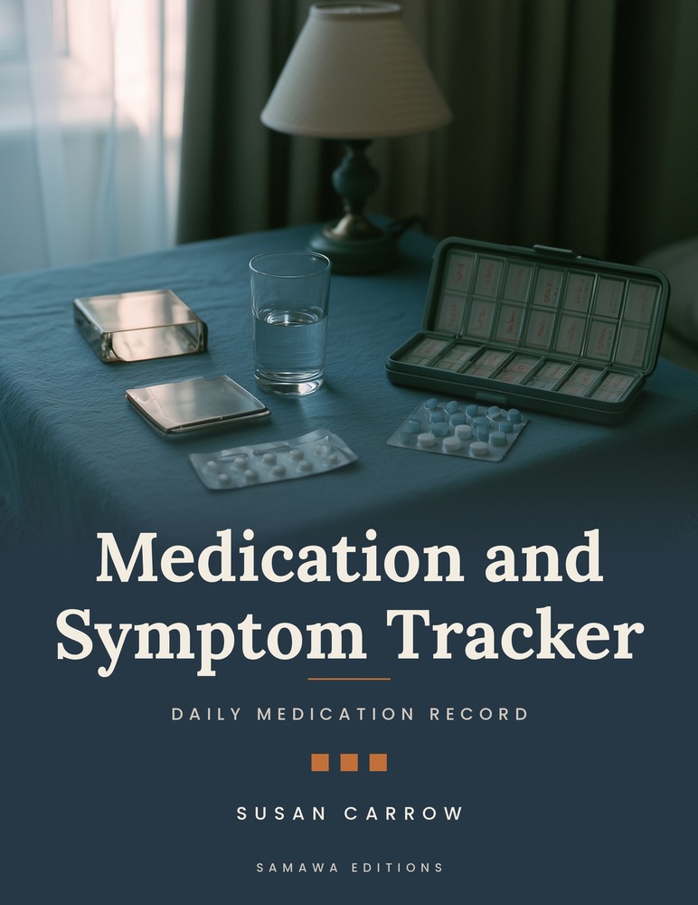 Medication and Symptom Tracker, a daily record for a parent's care.